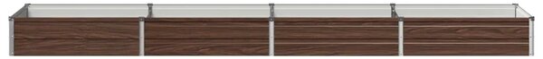 Povišeni vrtni krevet Crna 320 x 80 x 24 cm - 320 x 80 x 24 cm Crna