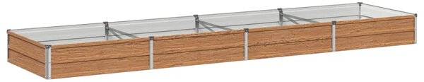 Povišeni vrtni krevet Drvena smeđa 320 x 80 x 24 cm - 320 x 80 x 24 cm Smeđa drvo