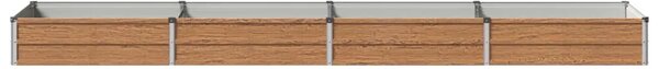 Povišeni vrtni krevet Drvena smeđa 320 x 80 x 24 cm - 320 x 80 x 24 cm Smeđa drvo