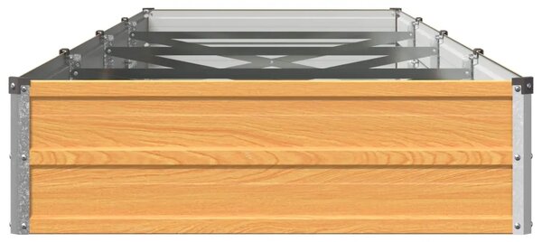Povišeni vrtni krevet Prirodna 320 x 80 x 24 cm - 320 x 80 x 24 cm Prirodna
