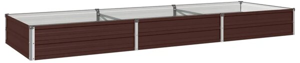 Povišeni vrtni krevet Smeđa 240 x 80 x 24 cm - 240 x 80 x 24 cm Smeđa