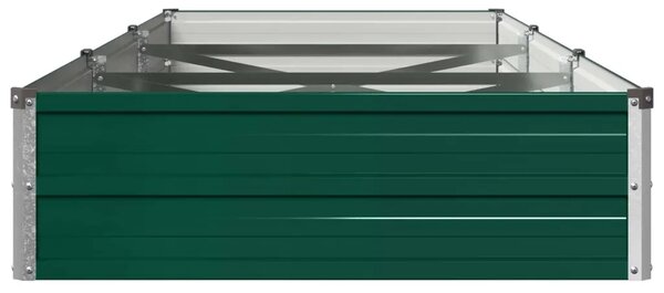 Povišeni vrtni krevet Zelena 240 x 80 x 24 cm - 240 x 80 x 24 cm Zelena