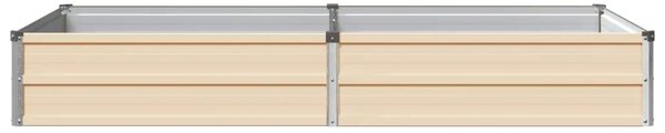 Povišeni vrtni krevet Slonovača 160 x 80 x 24 cm - 160 x 80 x 24 cm Slonovača