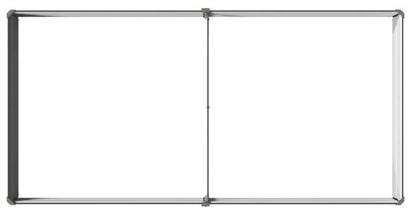 Povišeni vrtni krevet Antracit 160 x 80 x 24 cm - 160 x 80 x 24 cm Antracit