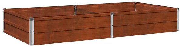 Povišeni vrtni krevet Rđa 160 x 80 x 24 cm corton - 160 x 80 x 24 cm Otporni čelik
