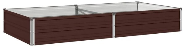 Povišeni vrtni krevet Smeđa 160 x 80 x 24 cm - 160 x 80 x 24 cm Smeđa