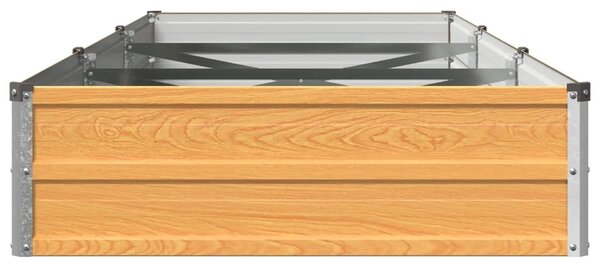 Povišeni vrtni krevet Prirodna 240 x 80 x 24 cm - 240 x 80 x 24 cm Prirodna