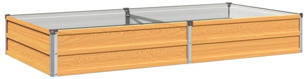 Povišeni vrtni krevet Prirodna 160 x 80 x 24 cm - 160 x 80 x 24 cm Prirodna