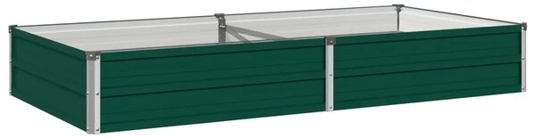 Povišeni vrtni krevet Zelena 160 x 80 x 24 cm - 160 x 80 x 24 cm Zelena