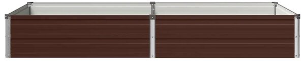 Povišeni vrtni krevet Smeđa 160 x 80 x 24 cm - 160 x 80 x 24 cm Smeđa