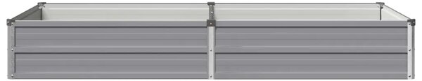 Povišeni vrtni krevet Siva 160 x 80 x 24 cm - 160 x 80 x 24 cm Siva