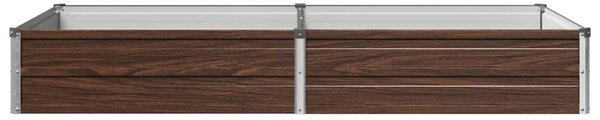 Povišeni vrtni krevet Crna 160 x 80 x 24 cm - 160 x 80 x 24 cm Crna