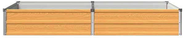 Povišeni vrtni krevet Prirodna 160 x 80 x 24 cm - 160 x 80 x 24 cm Prirodna