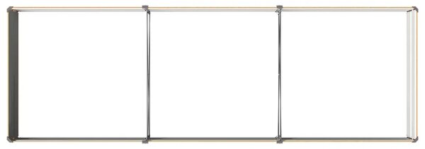 Povišeni vrtni krevet Prirodna 240 x 80 x 24 cm - 240 x 80 x 24 cm Prirodna