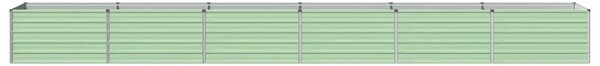 Povišeni vrtni krevet Pastelno zelena 600 x 80 x 55 cm - 600 x 80 x 55 cm Pastelno zelena