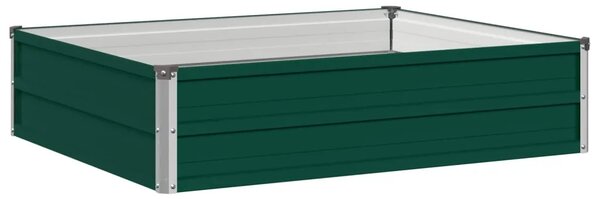 Povišeni vrtni krevet Zelena 100 x 80 x 24 cm - 100 x 80 x 24 cm Zelena