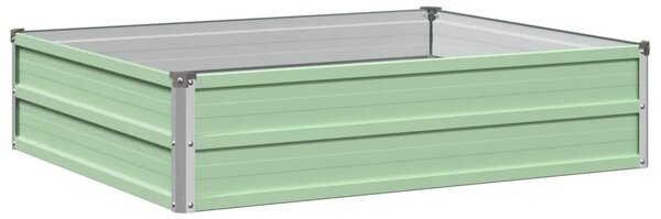 Povišeni vrtni krevet Pastelno zelena 100 x 80 x 24 cm - 100 x 80 x 24 cm Pastelno zelena