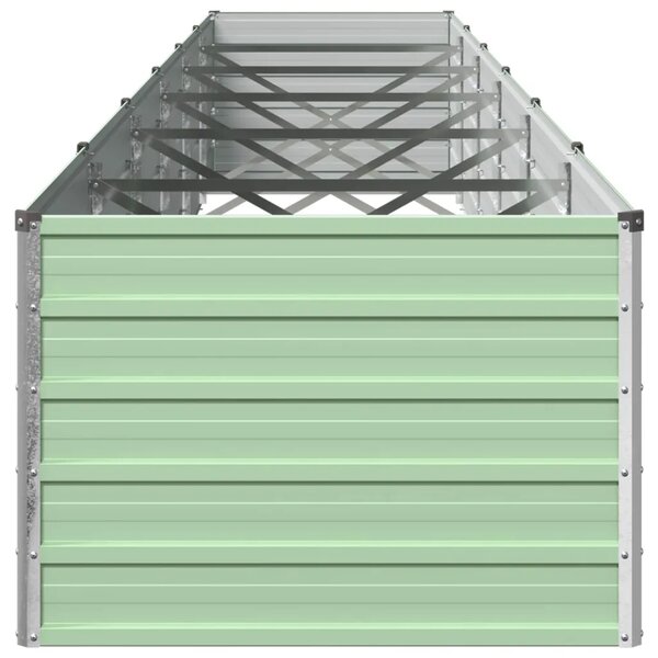 Povišeni vrtni krevet Pastelno zelena 600 x 80 x 55 cm - 600 x 80 x 55 cm Pastelno zelena