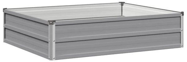 Povišeni vrtni krevet Siva 100 x 80 x 24 cm - 100 x 80 x 24 cm Siva