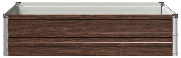 Povišeni vrtni krevet Crna 100 x 80 x 24 cm - 100 x 80 x 24 cm Crna