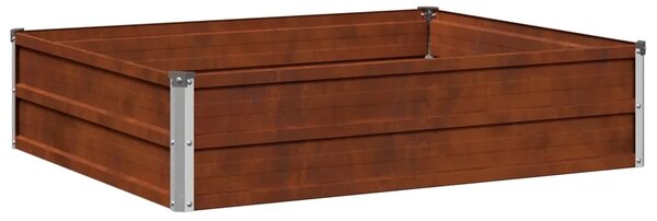 Povišeni vrtni krevet Rđa 100 x 80 x 24 cm corton - 100 x 80 x 24 cm Otporni čelik