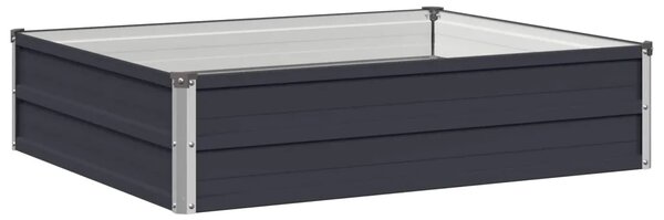 Povišeni vrtni krevet Antracit 100 x 80 x 24 cm - 100 x 80 x 24 cm Antracit