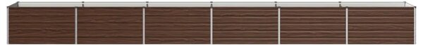 Povišeni vrtni krevet Crna 600 x 80 x 55 cm - 600 x 80 x 55 cm Crna
