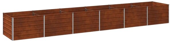 Povišeni vrtni krevet Rđa 480 x 80 x 55 cm corton - 480 x 80 x 55 cm Otporni čelik