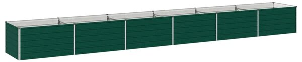 Povišeni vrtni krevet Zelena 600 x 80 x 55 cm - 600 x 80 x 55 cm Zelena