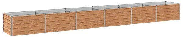 Povišeni vrtni krevet Drvena smeđa 600 x 80 x 55 cm - 600 x 80 x 55 cm Smeđa drvo