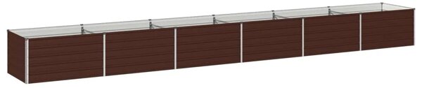 Povišeni vrtni krevet Smeđa 600 x 80 x 55 cm - 600 x 80 x 55 cm Smeđa
