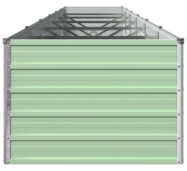 Povišeni vrtni krevet Pastelno zelena 480 x 80 x 55 cm - 480 x 80 x 55 cm Pastelno zelena