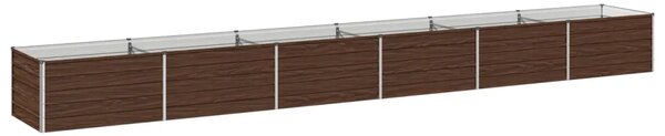 Povišeni vrtni krevet Crna 600 x 80 x 55 cm - 600 x 80 x 55 cm Crna