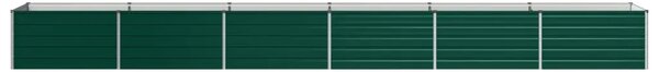 Povišeni vrtni krevet Zelena 600 x 80 x 55 cm - 600 x 80 x 55 cm Zelena