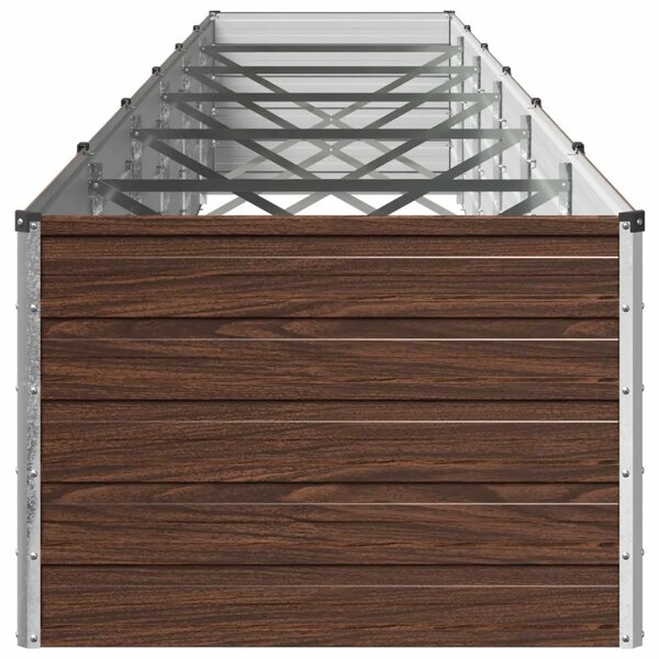 Povišeni vrtni krevet Crna 600 x 80 x 55 cm - 600 x 80 x 55 cm Crna