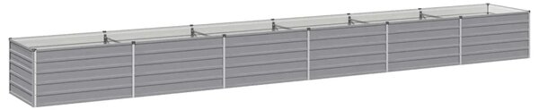 Povišeni vrtni krevet Siva 600 x 80 x 55 cm - 600 x 80 x 55 cm Siva