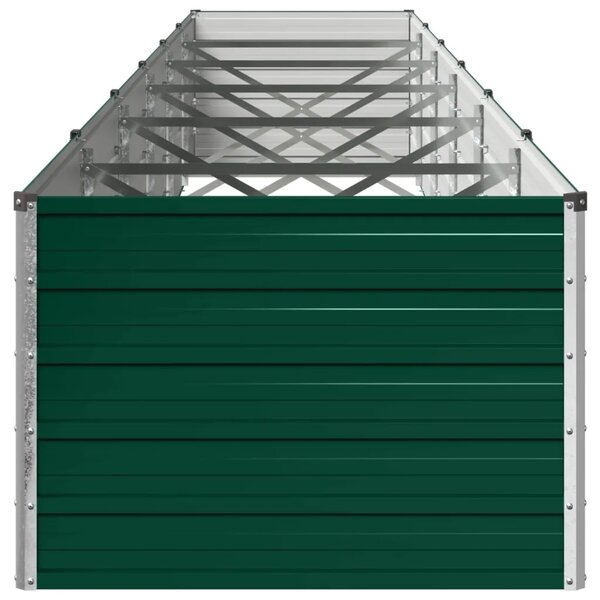 Povišeni vrtni krevet Zelena 600 x 80 x 55 cm - 600 x 80 x 55 cm Zelena