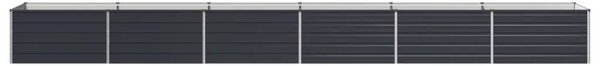 Povišeni vrtni krevet Antracit 600 x 80 x 55 cm - 600 x 80 x 55 cm Antracit