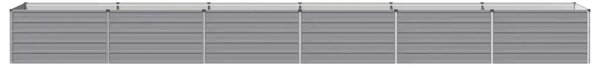 Povišeni vrtni krevet Siva 600 x 80 x 55 cm - 600 x 80 x 55 cm Siva