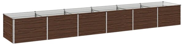 Povišeni vrtni krevet Crna 480 x 80 x 55 cm - 480 x 80 x 55 cm Crna