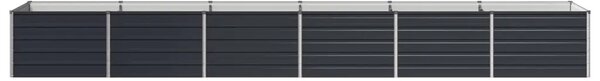 Povišeni vrtni krevet Antracit 480 x 80 x 55 cm - 480 x 80 x 55 cm Antracit