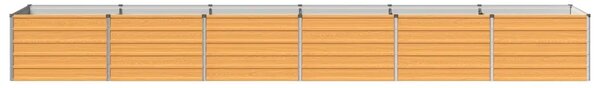Povišeni vrtni krevet Prirodna 480 x 80 x 55 cm - 480 x 80 x 55 cm Prirodna