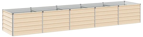 Povišeni vrtni krevet Slonovača 400 x 80 x 55 cm - 400 x 80 x 55 cm Slonovača