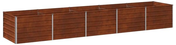 Povišeni vrtni krevet Rđa 400 x 80 x 55 cm corton - 400 x 80 x 55 cm Otporni čelik