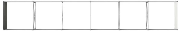 Povišeni vrtni krevet Antracit 480 x 80 x 55 cm - 480 x 80 x 55 cm Antracit