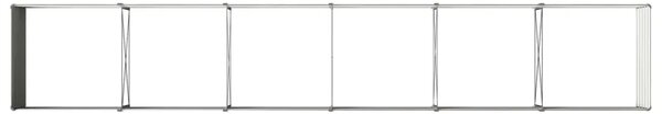 Povišeni vrtni krevet Crna 480 x 80 x 55 cm - 480 x 80 x 55 cm Crna