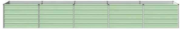 Povišeni vrtni krevet Pastelno zelena 400 x 80 x 55 cm - 400 x 80 x 55 cm Pastelno zelena