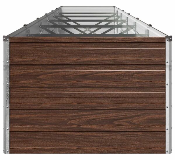 Povišeni vrtni krevet Crna 480 x 80 x 55 cm - 480 x 80 x 55 cm Crna