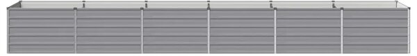 Povišeni vrtni krevet Siva 480 x 80 x 55 cm - 480 x 80 x 55 cm Siva
