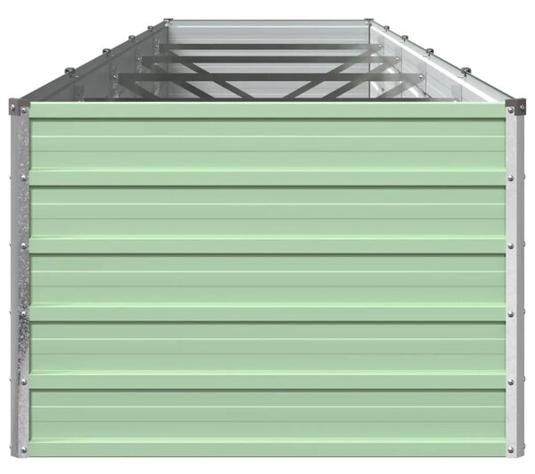 Povišeni vrtni krevet Pastelno zelena 400 x 80 x 55 cm - 400 x 80 x 55 cm Pastelno zelena